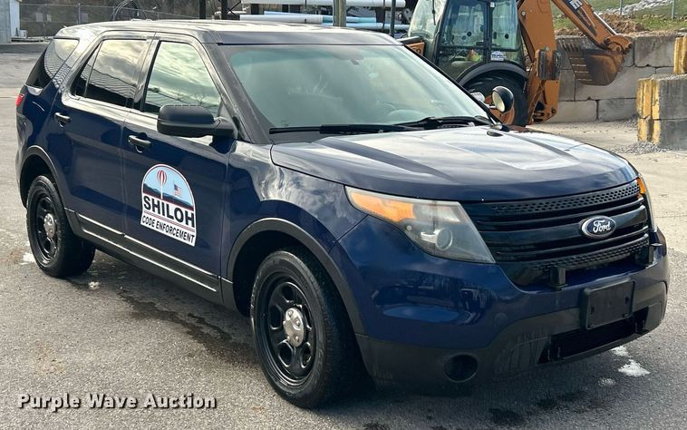 image for item EK2763 2015 Ford Explorer Police Interceptor SUV