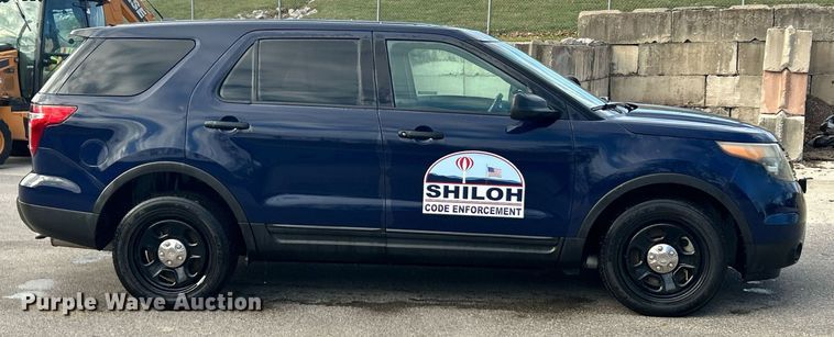 image for item EK2763 2015 Ford Explorer Police Interceptor SUV