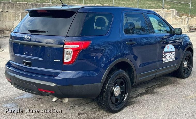 image for item EK2763 2015 Ford Explorer Police Interceptor SUV