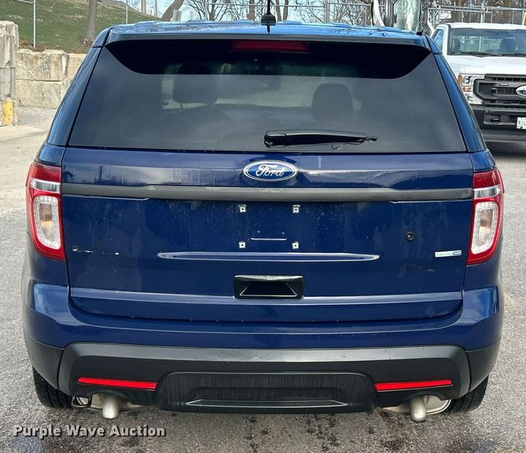 image for item EK2763 2015 Ford Explorer Police Interceptor SUV