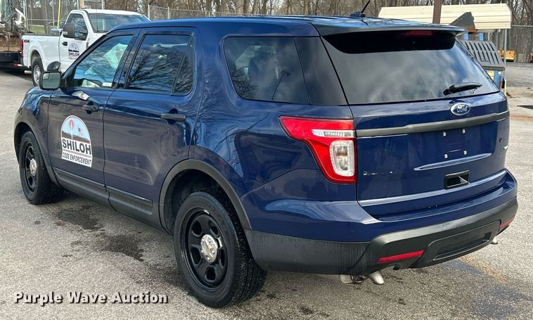 image for item EK2763 2015 Ford Explorer Police Interceptor SUV