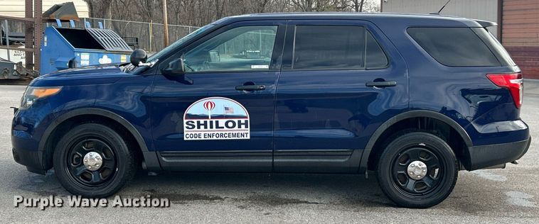 image for item EK2763 2015 Ford Explorer Police Interceptor SUV
