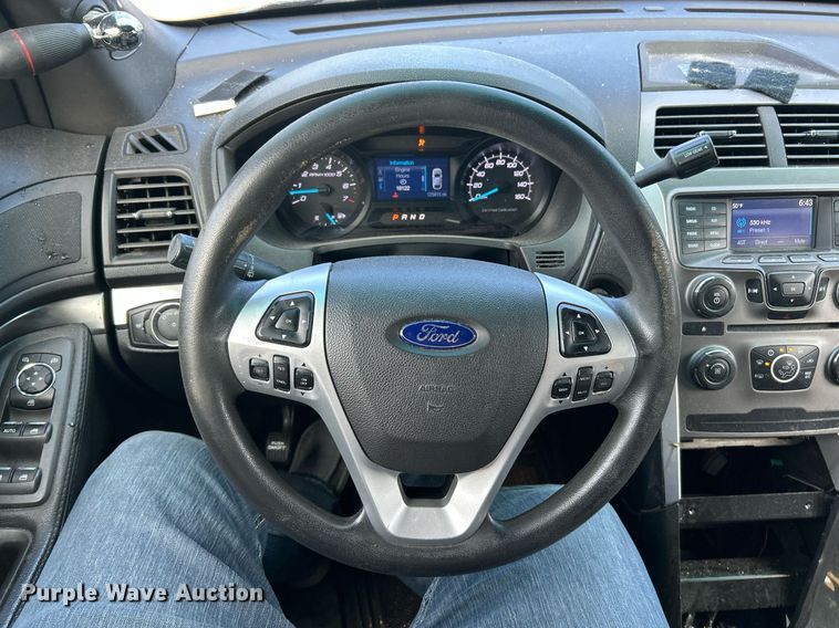 image for item EK2763 2015 Ford Explorer Police Interceptor SUV