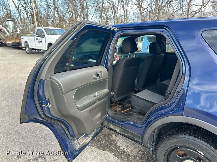 image for item EK2763 2015 Ford Explorer Police Interceptor SUV