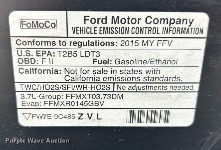 image for item EK2763 2015 Ford Explorer Police Interceptor SUV