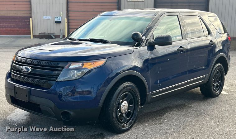 image for item EK2764 2015 Ford Explorer Police Interceptor SUV
