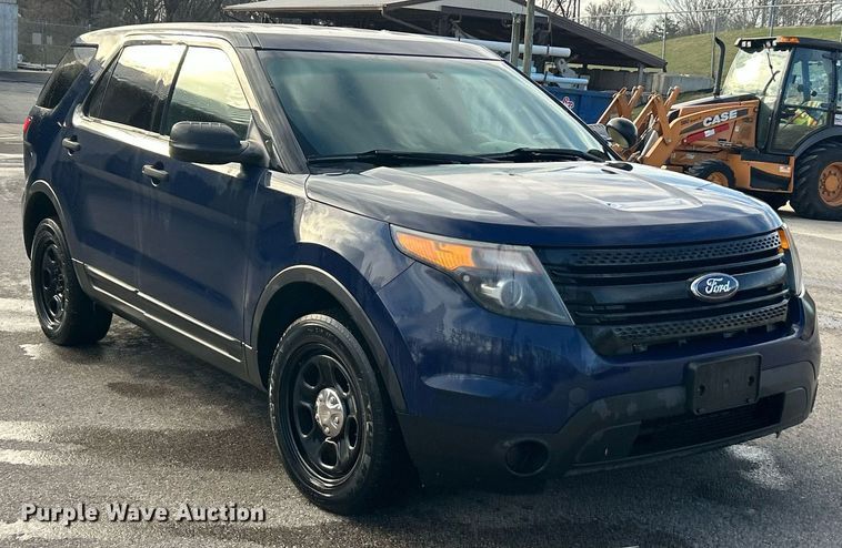 image for item EK2764 2015 Ford Explorer Police Interceptor SUV