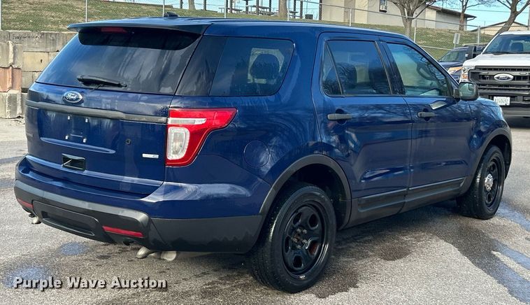 image for item EK2764 2015 Ford Explorer Police Interceptor SUV