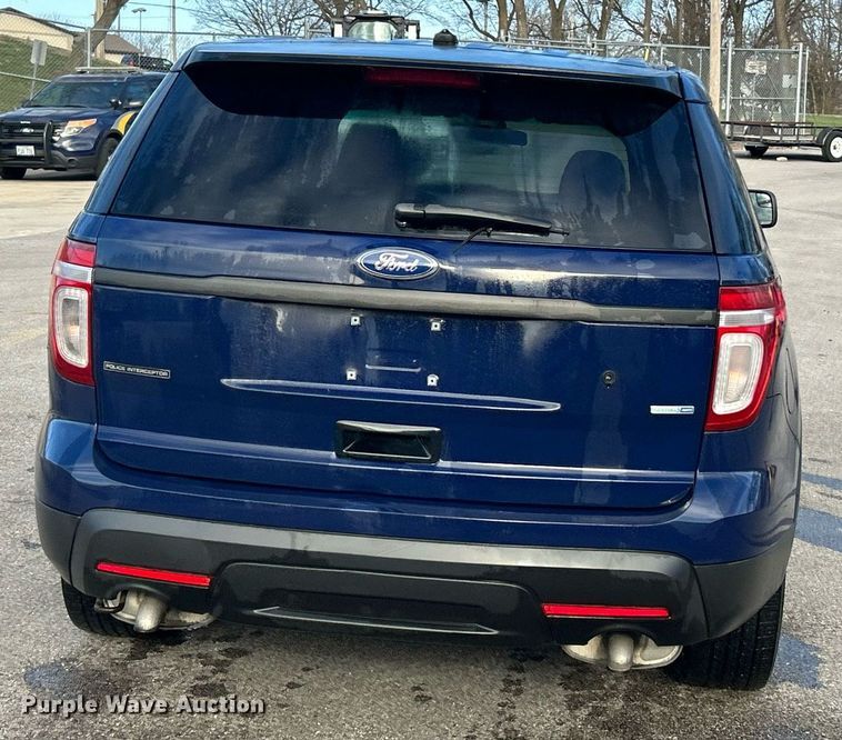 image for item EK2764 2015 Ford Explorer Police Interceptor SUV