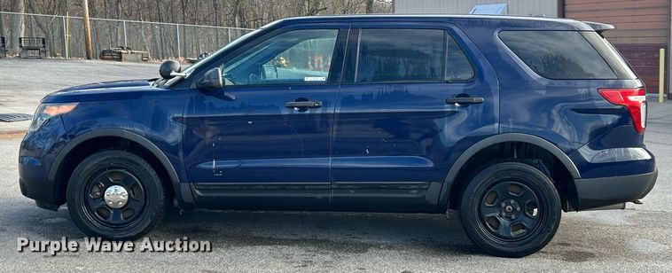 image for item EK2764 2015 Ford Explorer Police Interceptor SUV