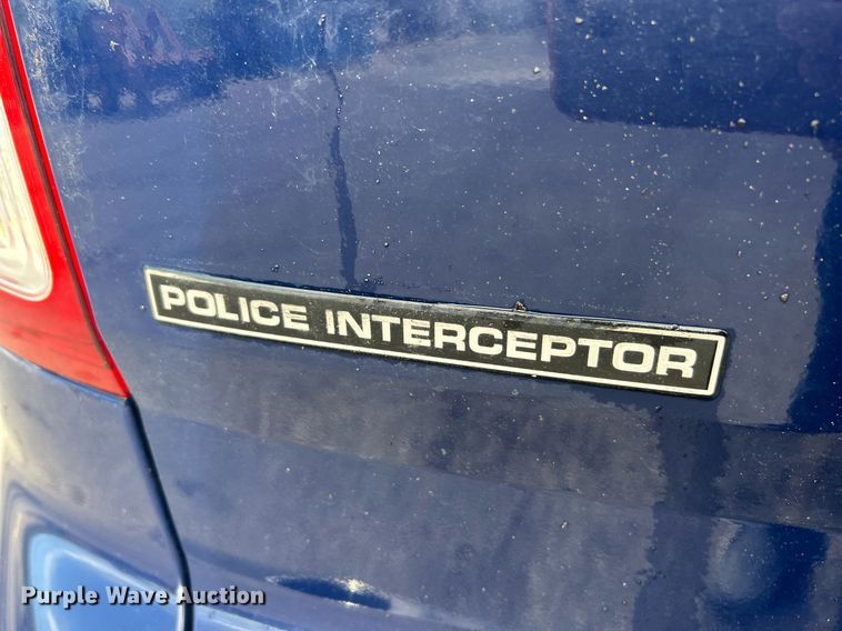 image for item EK2764 2015 Ford Explorer Police Interceptor SUV