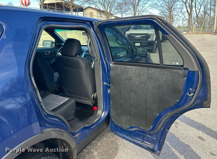 image for item EK2764 2015 Ford Explorer Police Interceptor SUV