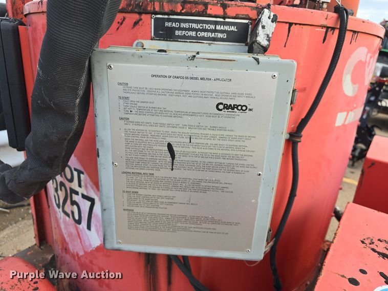 image for item EK6157 Crafco SS125 melter applicator