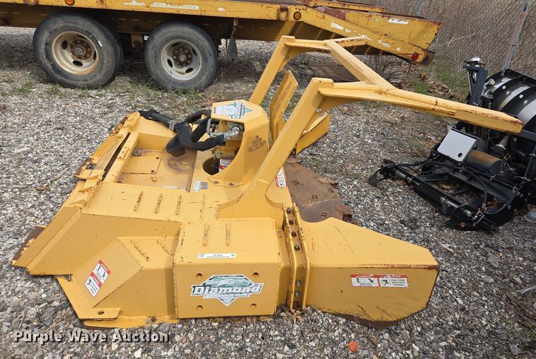 image for item EL5692 Diamond Mowers skid steer disc mulcher