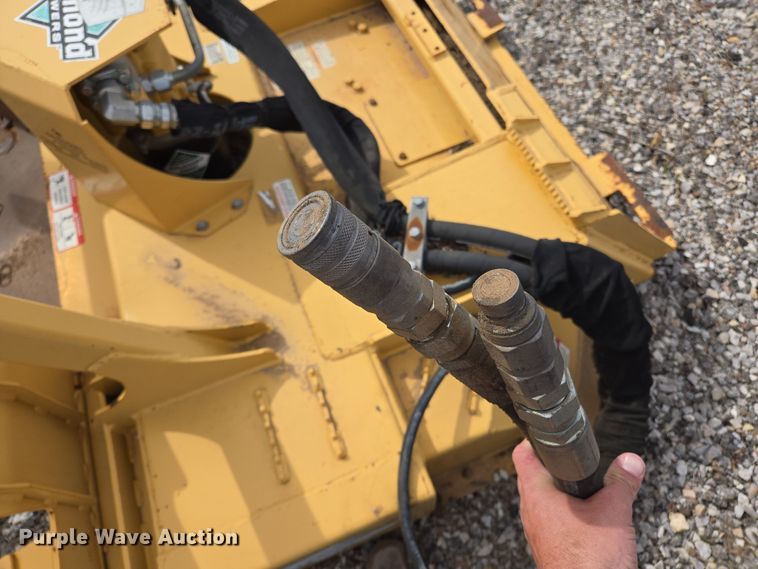 image for item EL5692 Diamond Mowers skid steer disc mulcher