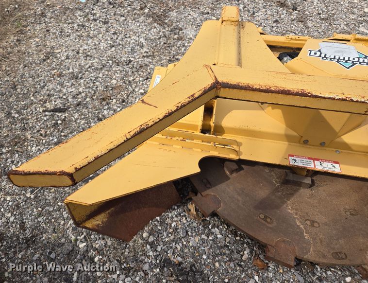 image for item EL5692 Diamond Mowers skid steer disc mulcher