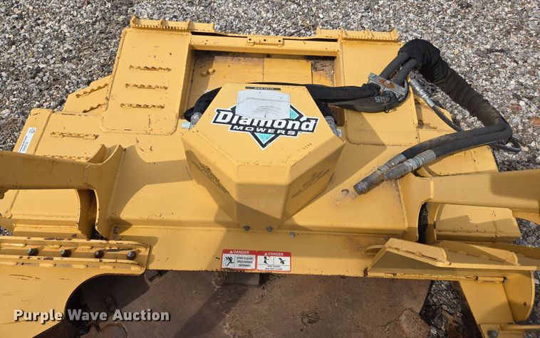 image for item EL5692 Diamond Mowers skid steer disc mulcher