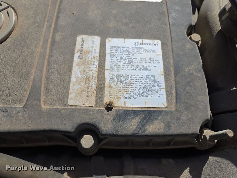 image for item EL5695 2014 Freightliner 114SD dump truck