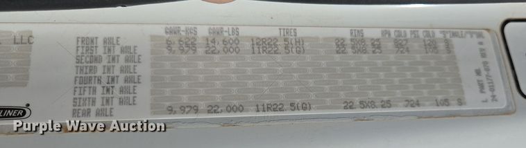 image for item EL5695 2014 Freightliner 114SD dump truck