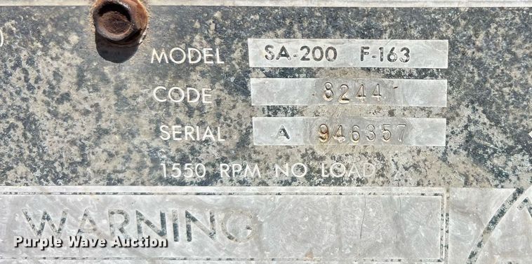 image for item EL5731 Lincoln SA-200 F-163 welder