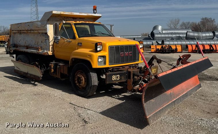 image for item EM3606 2000 GMC C8500 dump truck