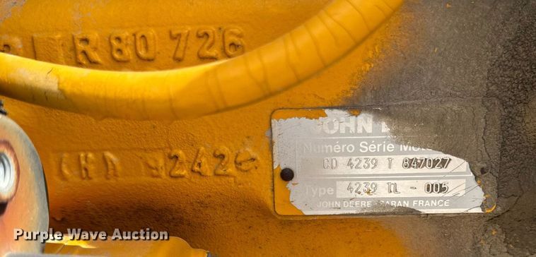 image for item EM3610 1989 John Deere 2755 tractor