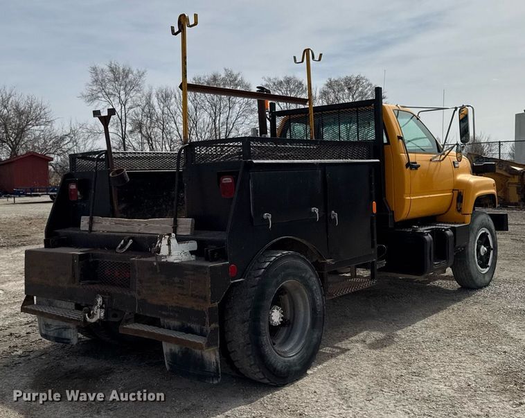 image for item EM3611 1997 GMC C7500 utility / service truck