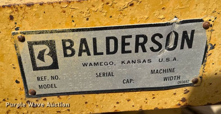 image for item EM3615 Balderson BL012 front mount lift group