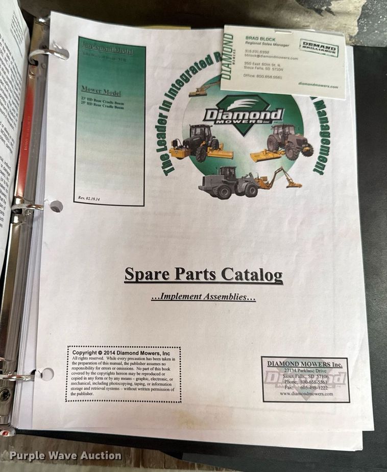 image for item EM3617 Diamomd side boom mulcher