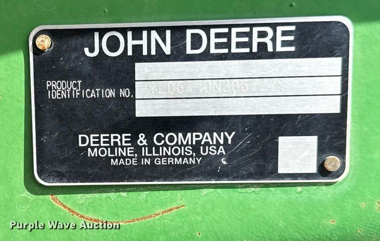 image for item EM3618 John Deere 6410 tractor