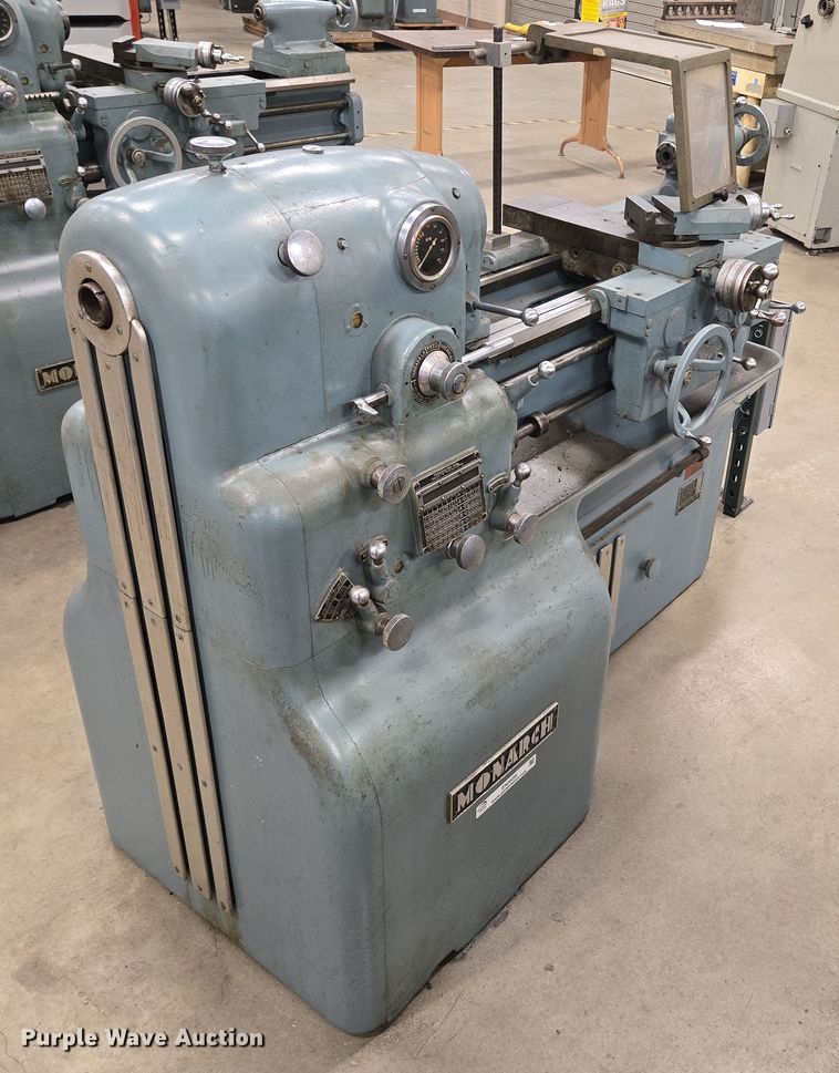 image for item EN3528 1953 Monarch lathe