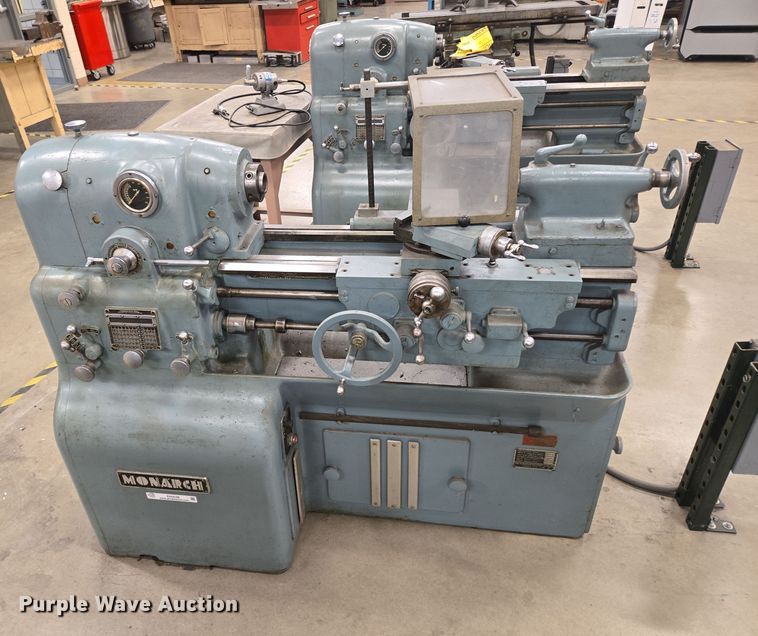 image for item EN3528 1953 Monarch lathe