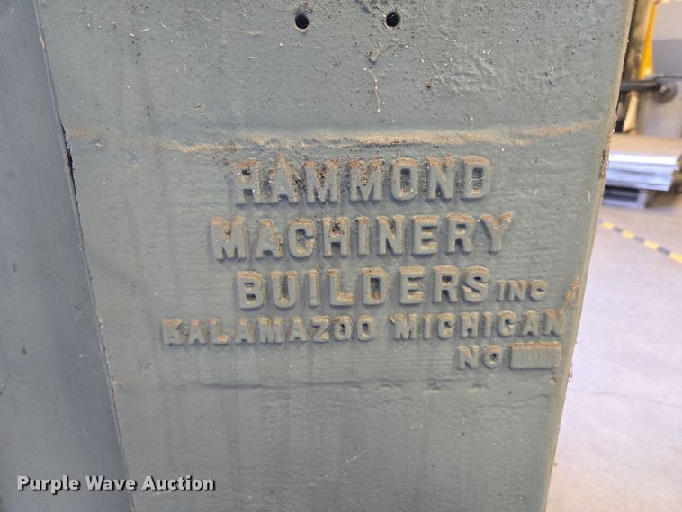 image for item EN3529 Hammond Machinery Builders Inc. ND-10 grinder