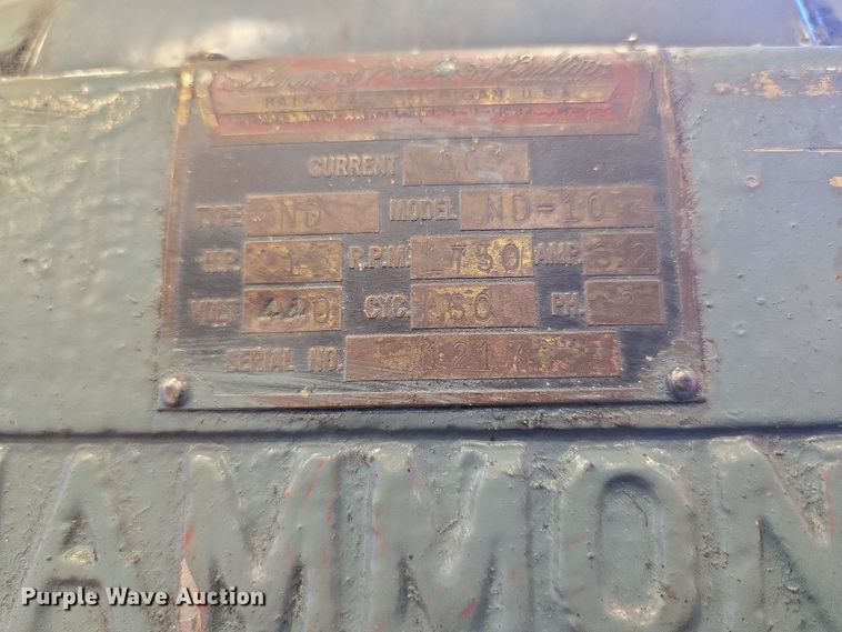 image for item EN3529 Hammond Machinery Builders Inc. ND-10 grinder