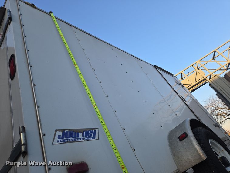 image for item EN3531 2005 Pace American Journey enclosed cargo trailer