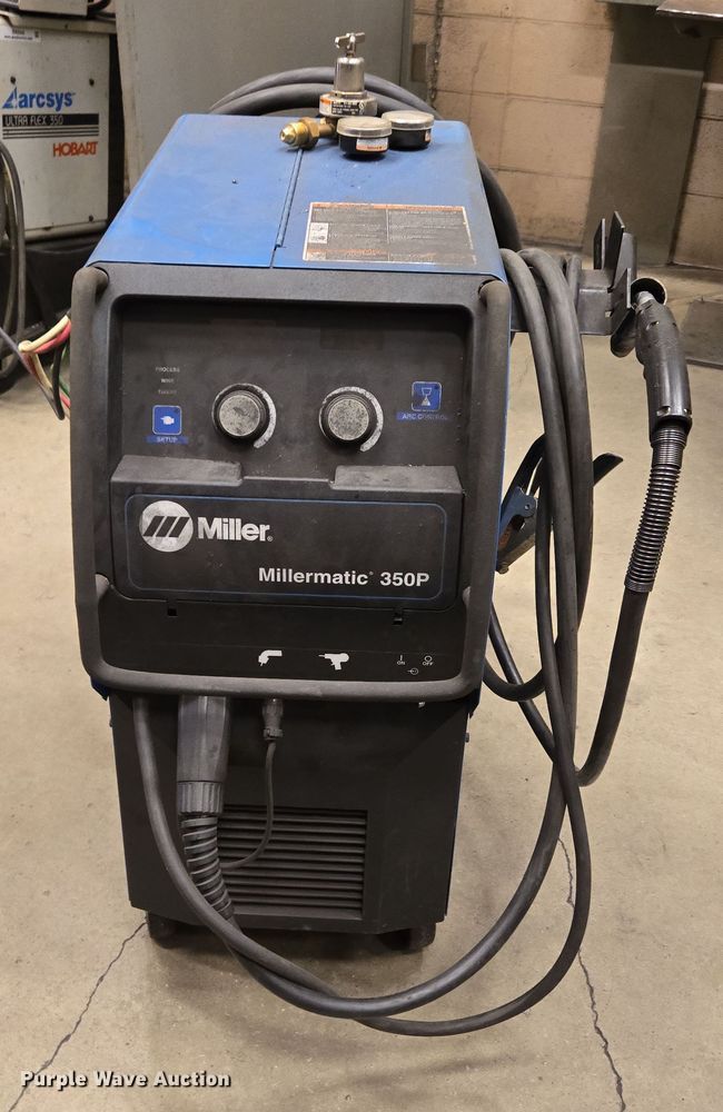 image for item EN3550 2013 Miller Millermatic 350P welder