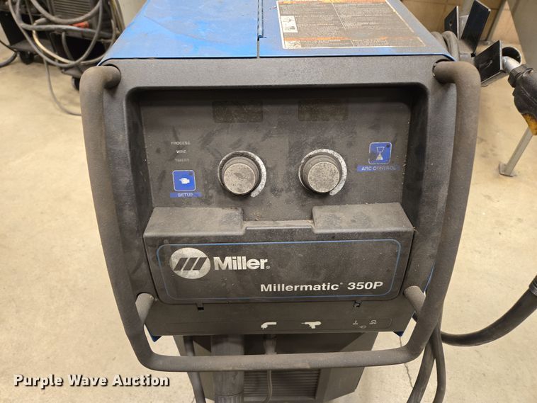 image for item EN3550 2013 Miller Millermatic 350P welder