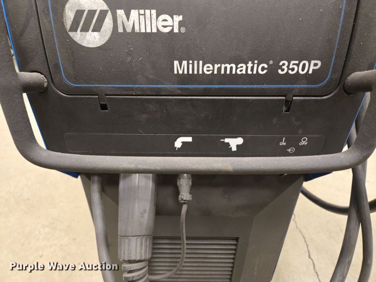 image for item EN3550 2013 Miller Millermatic 350P welder