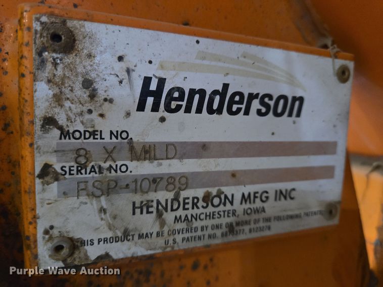image for item EN8755 Henderson 8 X Mild spreader
