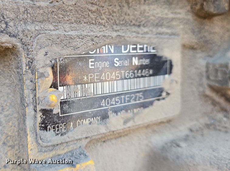 image for item EN8756 2007 John Deere 4045TF275 engine