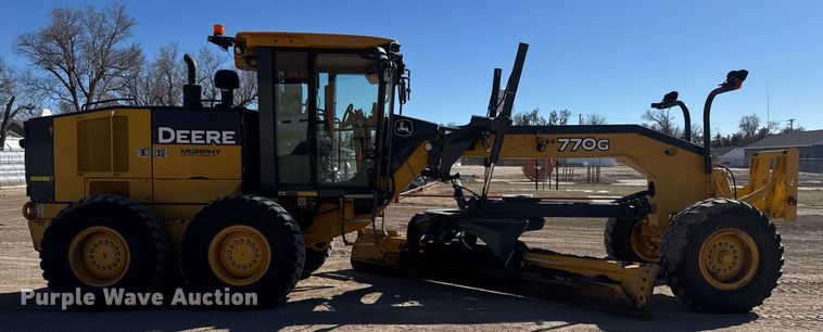 image for item EQ1168 2010 John Deere 770G motor grader