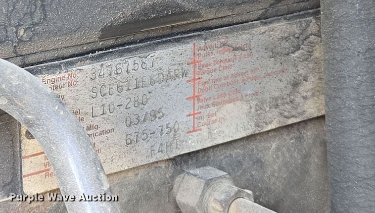 image for item EQ6799 1995 Ford L9000 tanker fire truck