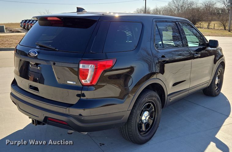 image for item EQ6801 2018 Ford Explorer Police Interceptor SUV