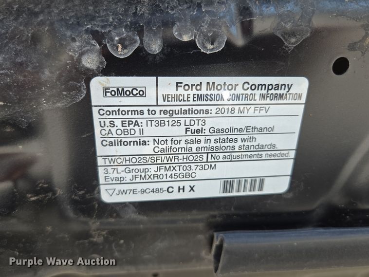 image for item EQ6801 2018 Ford Explorer Police Interceptor SUV