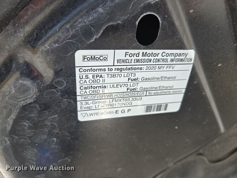 image for item EQ6802 2020 Ford Explorer Police Interceptor SUV