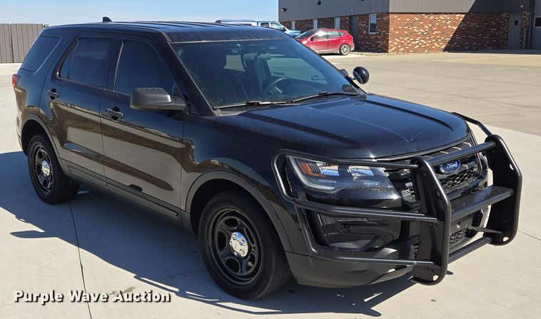 image for item EQ6804 2018 Ford Explorer Police interceptor  SUV