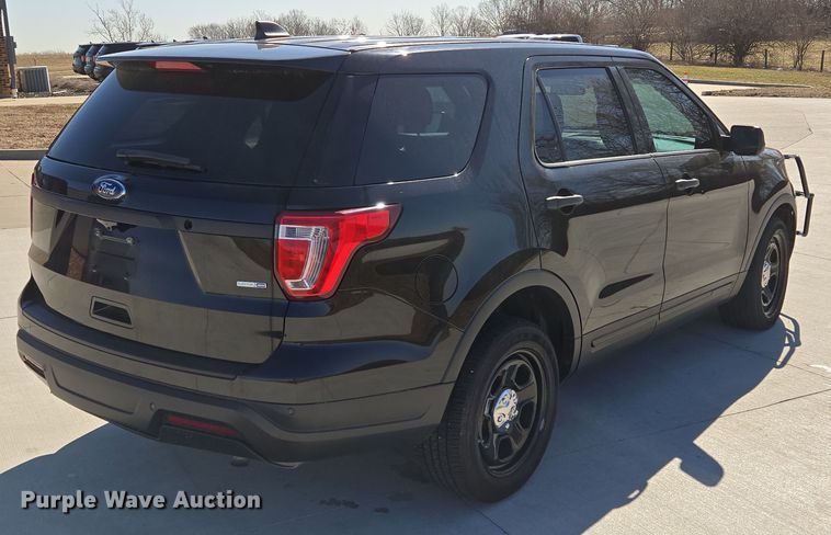 image for item EQ6804 2018 Ford Explorer Police interceptor  SUV
