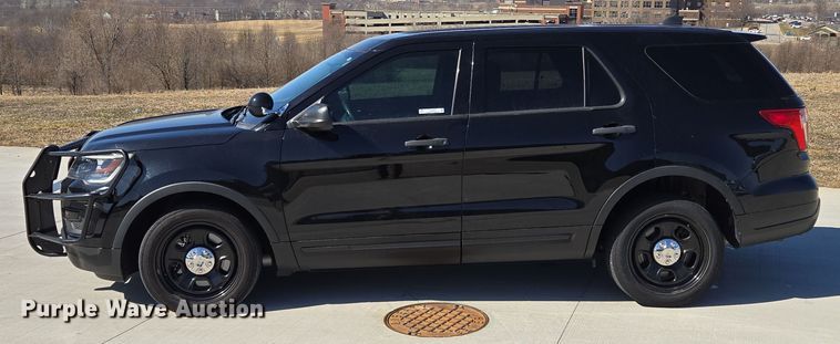 image for item EQ6804 2018 Ford Explorer Police interceptor  SUV