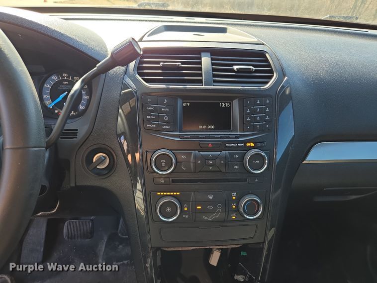 image for item EQ6804 2018 Ford Explorer Police interceptor  SUV