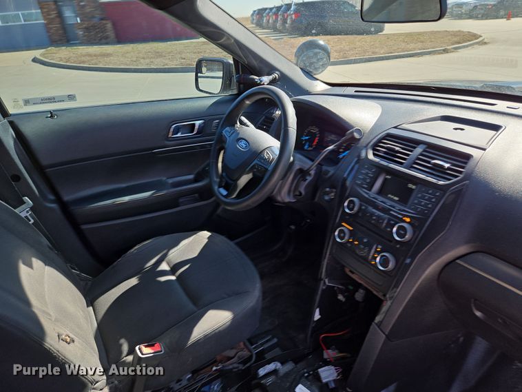 image for item EQ6804 2018 Ford Explorer Police interceptor  SUV